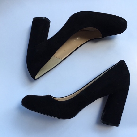 Isola Shoes - Isola block heel, suede pumps, size 6.5